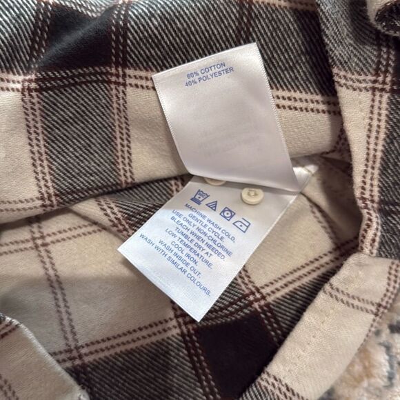 Hurley Men’s Long Sleeve Button Down Flannel Size S - Picture 5 of 5